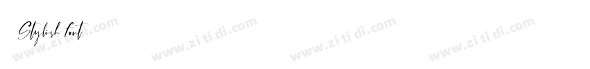 获取 Stylish Font字体转换